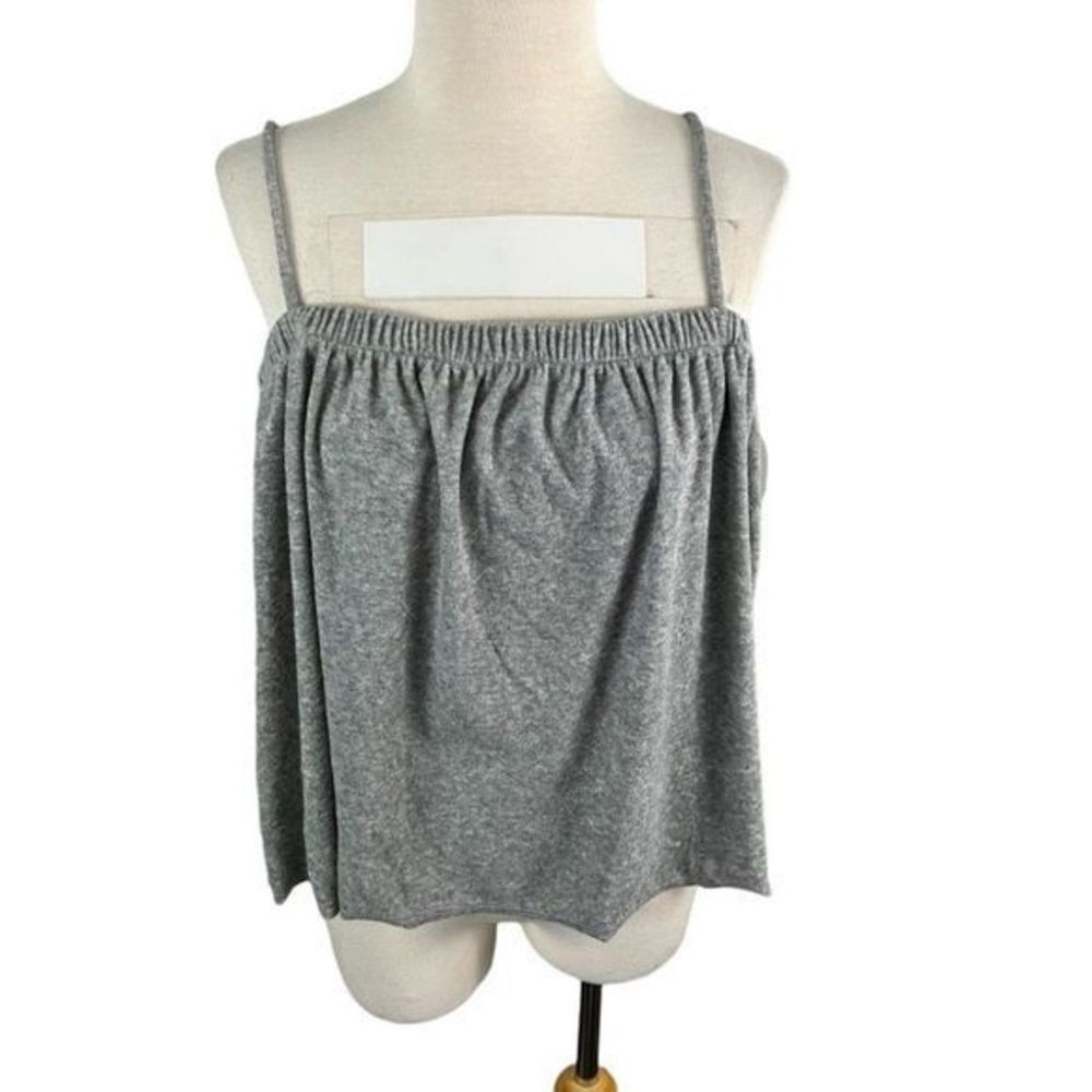 NWOT PROJECT SOCIAL‎ T Grey Terry Cloth Tank Top (L)
